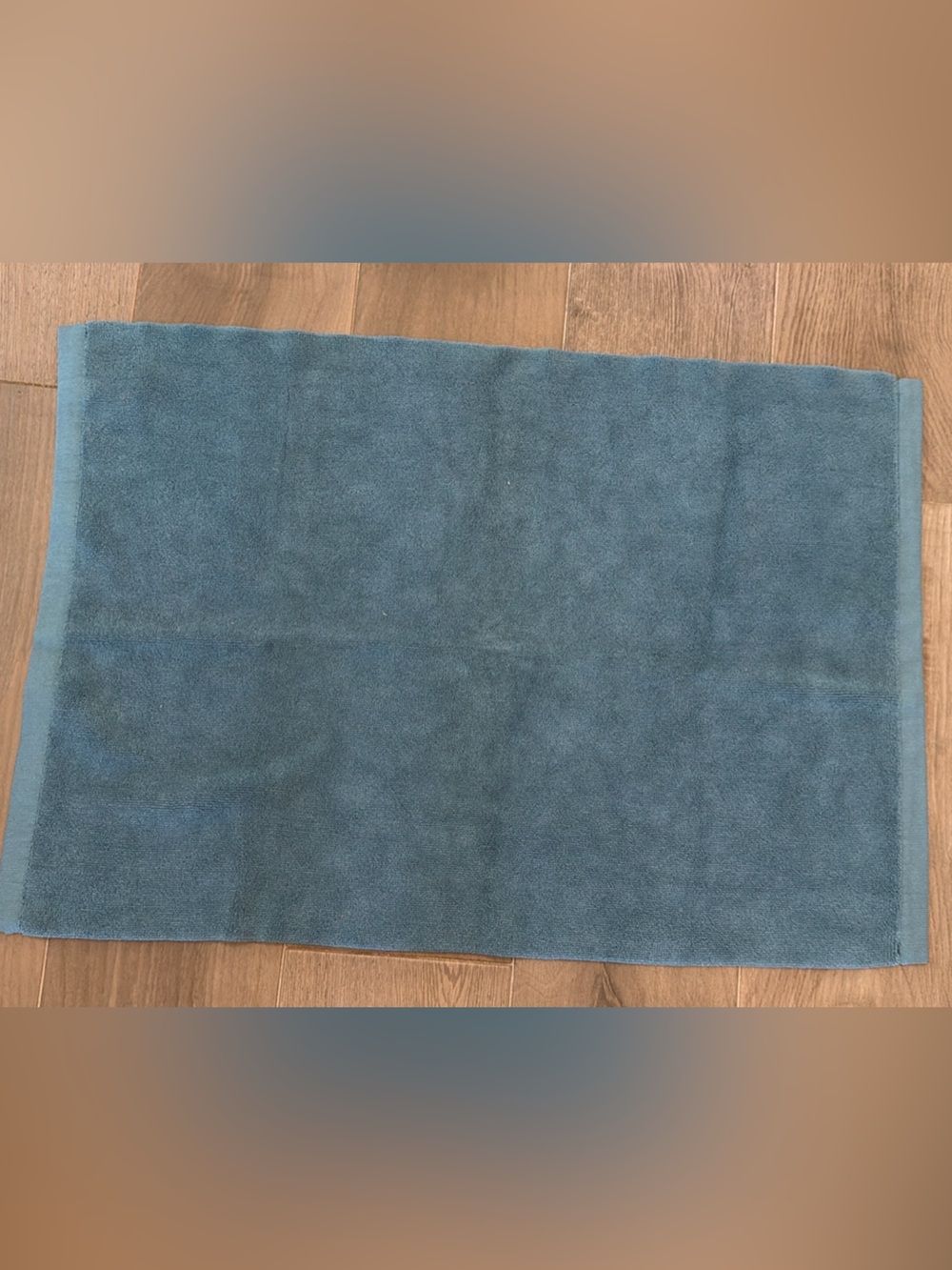 Norwex Teal Blue Plush Bath Mat-NEW